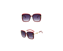 Load image into Gallery viewer, Fashion Honeybee Square Sunglasses
