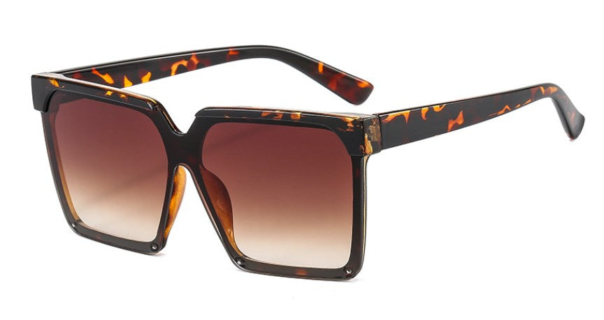 Hipsters Oversized Square Sunglasses