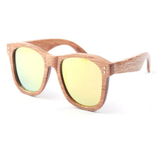 Load image into Gallery viewer, Bamboo Zebra Wood Sunglasses
