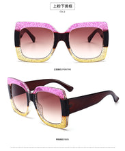 Load image into Gallery viewer, Oversized Square International Flavor Sunglasses
