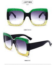 Load image into Gallery viewer, Oversized Square International Flavor Sunglasses
