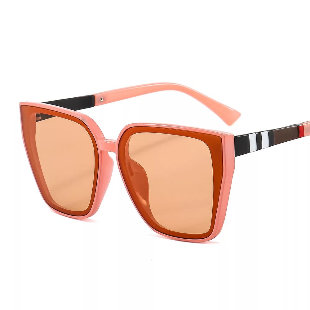 Oversized Square Cat Eye Sunglasses UV400