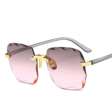 Load image into Gallery viewer, Square Rimless Sunglasses
